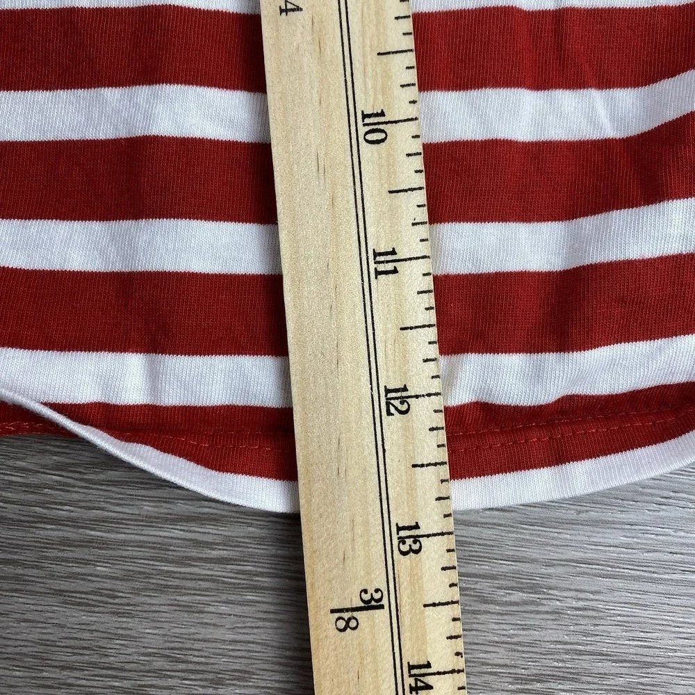 Polo Ralph Lauren Baby Boy Youth T-Shirt Red White Stripes 24M‎